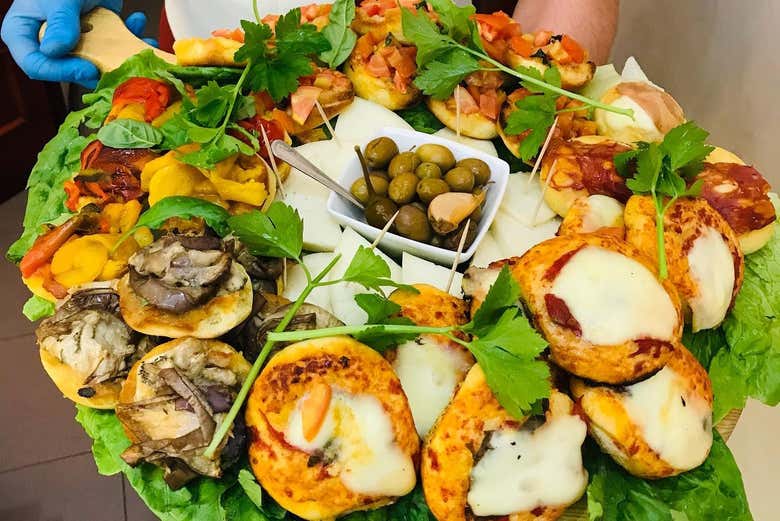 Gli aperitivi salati della segustazione
