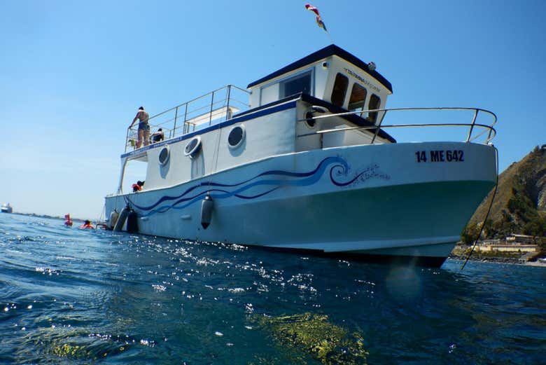 Barco para el paseo