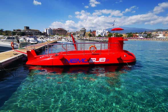 Paseo en semisubmarino por Taormina