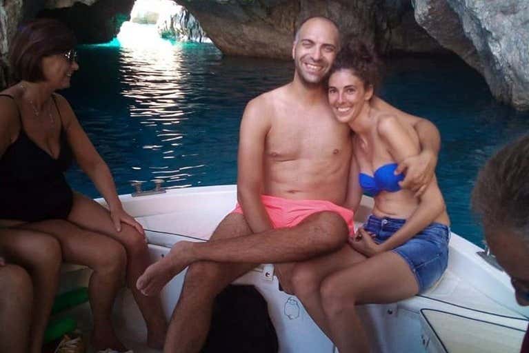 Acercándonos a las grutas de Capri