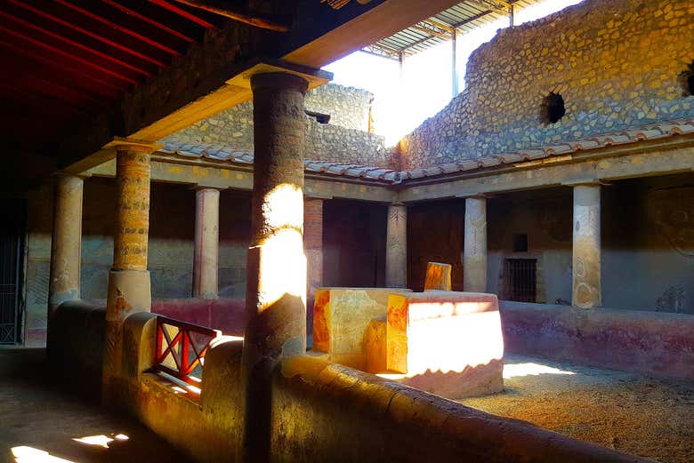 Interior da Villa di Poppea 