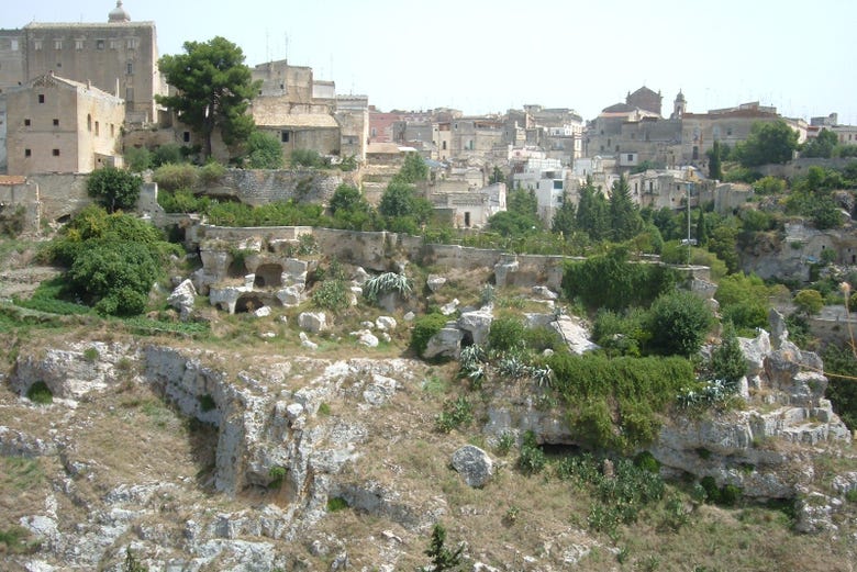 Panoramic view of Gravina in Puglia