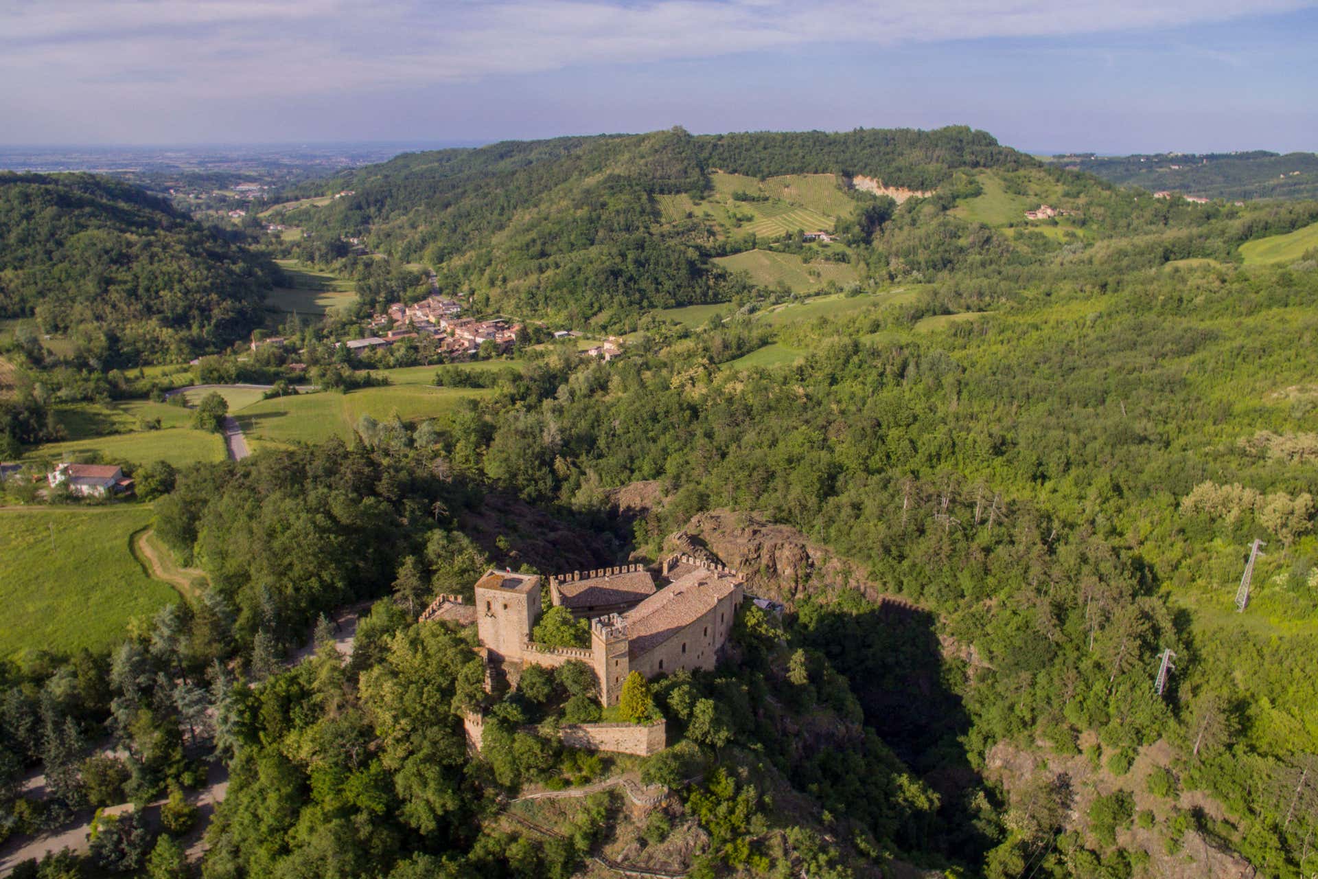 Visite guidée du château de Gropparello