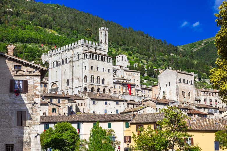 Panorámica de Gubbio