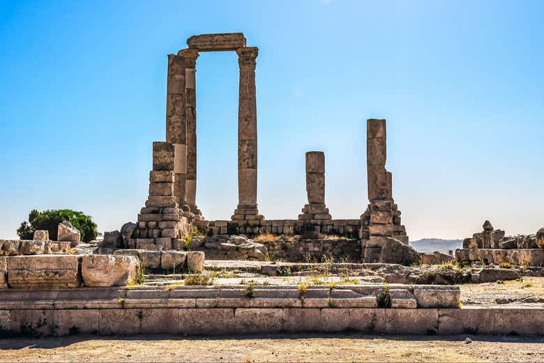 Colonnes à Herculanum