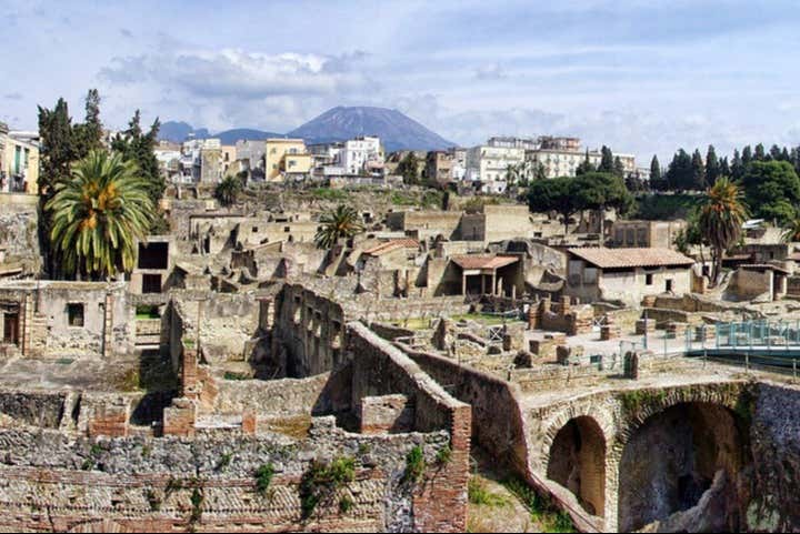 Panoramica di Ercolano