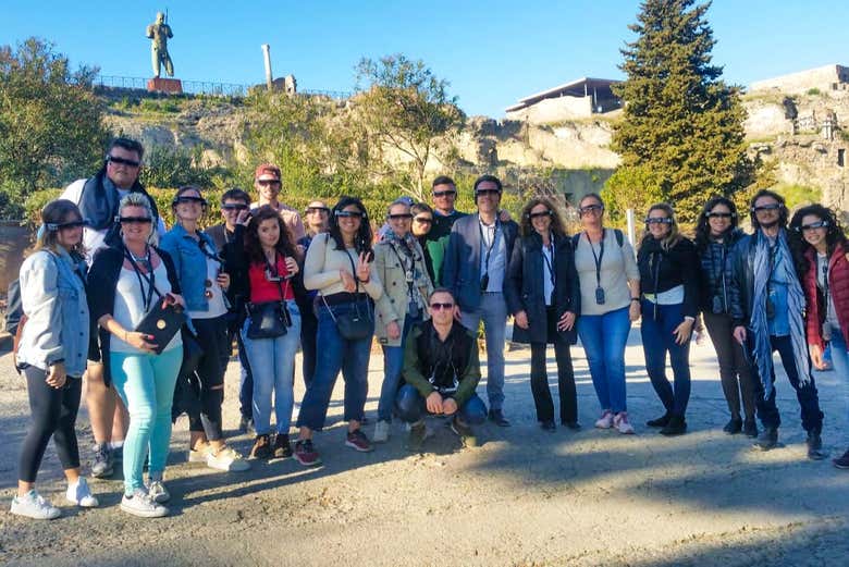 Visitez Herculanum avec des lunettes de réalité augmentée