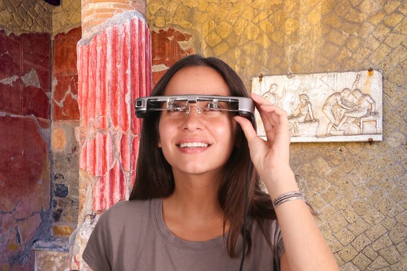 Herculaneum Virtual Reality Headset Experience