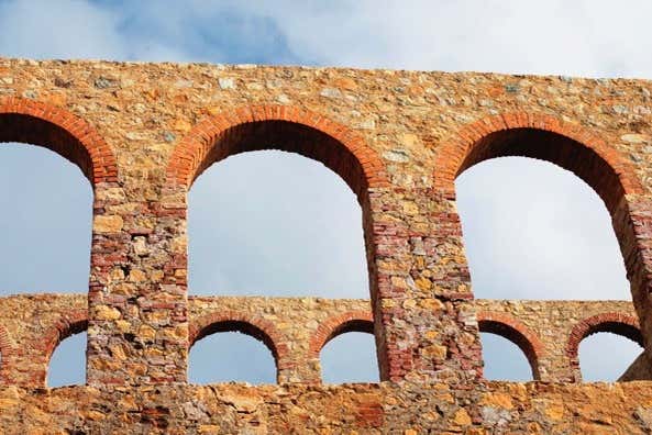 Ruínas das antigas minas de Iglesiente