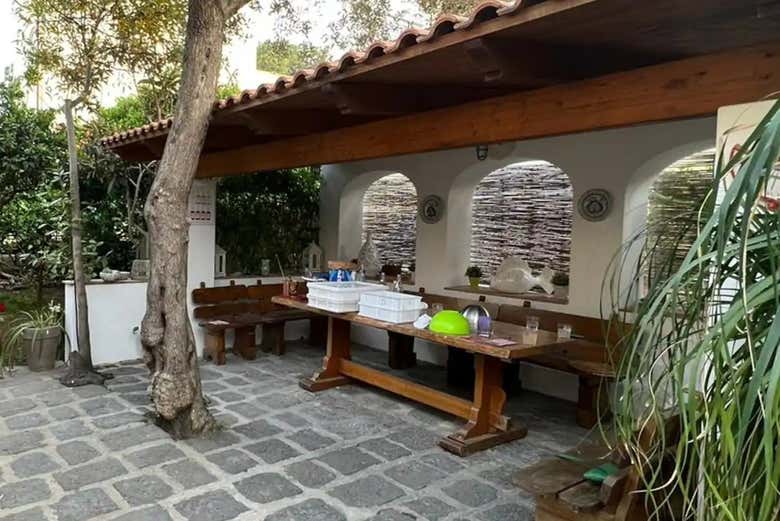 We'll cook in the fresh air!