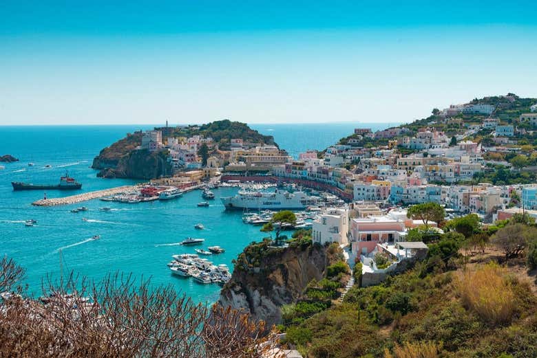 Vous profiterez d'une vue imprenable sur la mer Tyrrhénienne