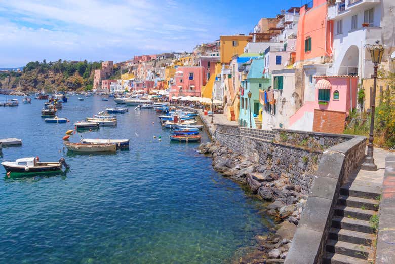 Arrivée à Procida