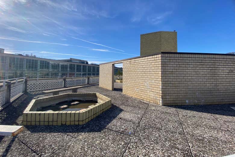 Terrazza del Palazzo dei servizi sociali