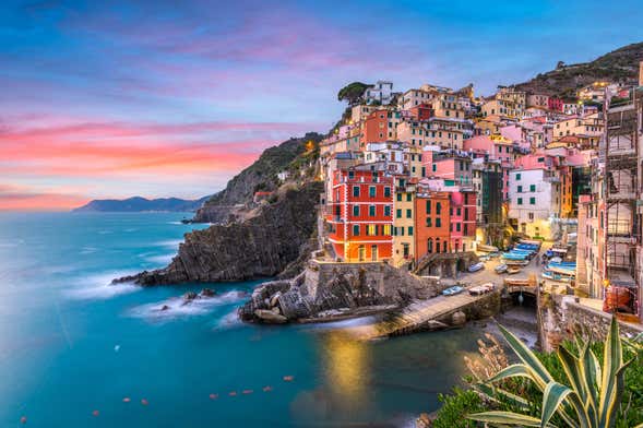 Excursão a Vernazza, Monterosso e Riomaggiore de barco