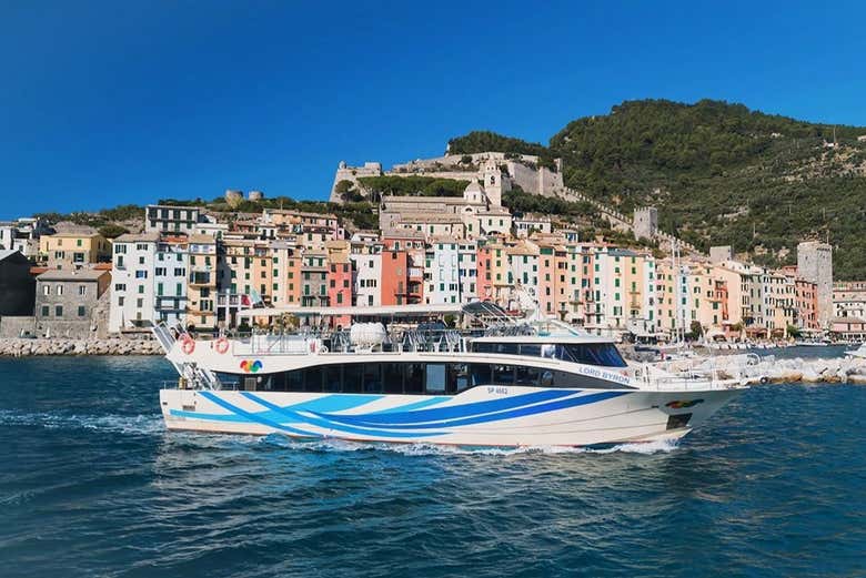 Le bateau pendant l'activité