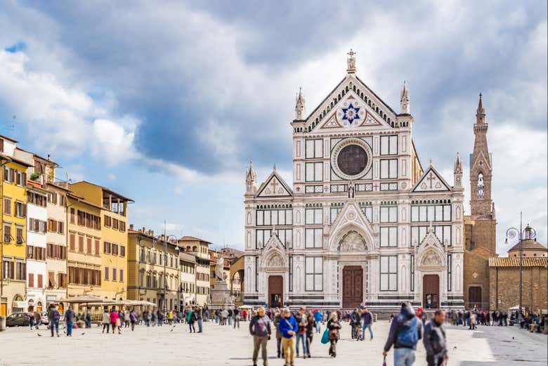 See the Basilica of the Santa Croce