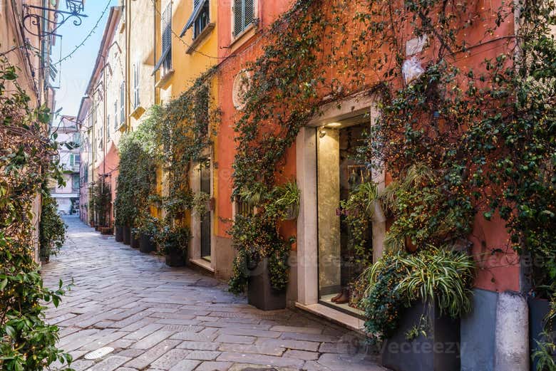 Une rue du centre historique de Sarzano