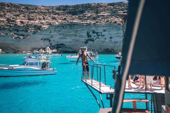 Lampedusa Island Pirate Ship Cruise