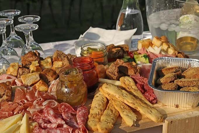 Degustazione di prodotti tipici