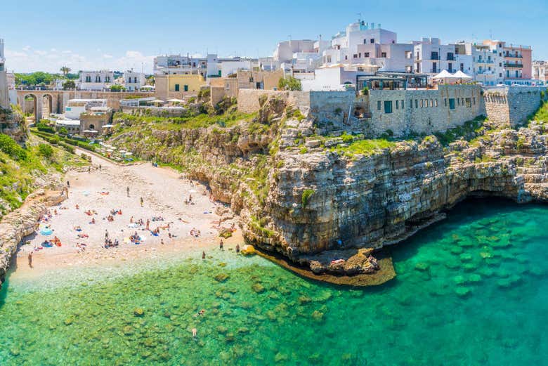 Panorámica de Polignano a Mare