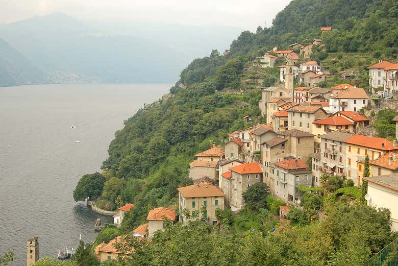 Beautiful view of Lezzeno