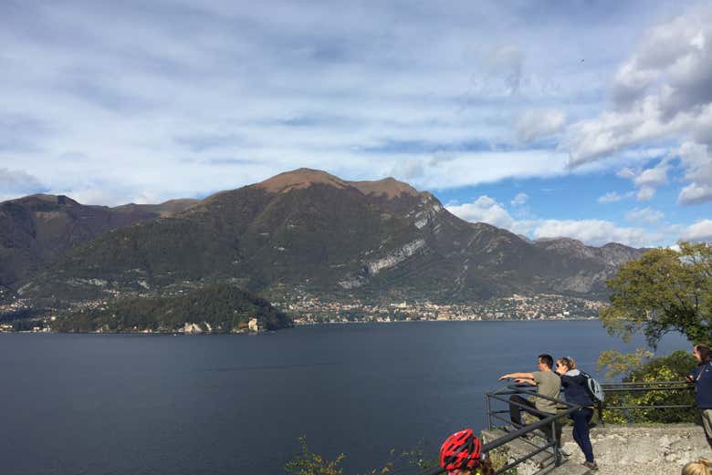 Panoramic view of Lake Como