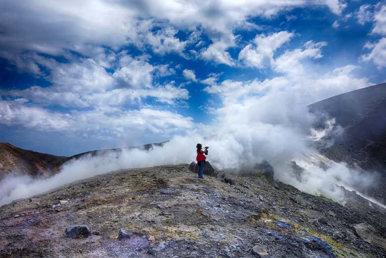 Fotografiando Vulcano