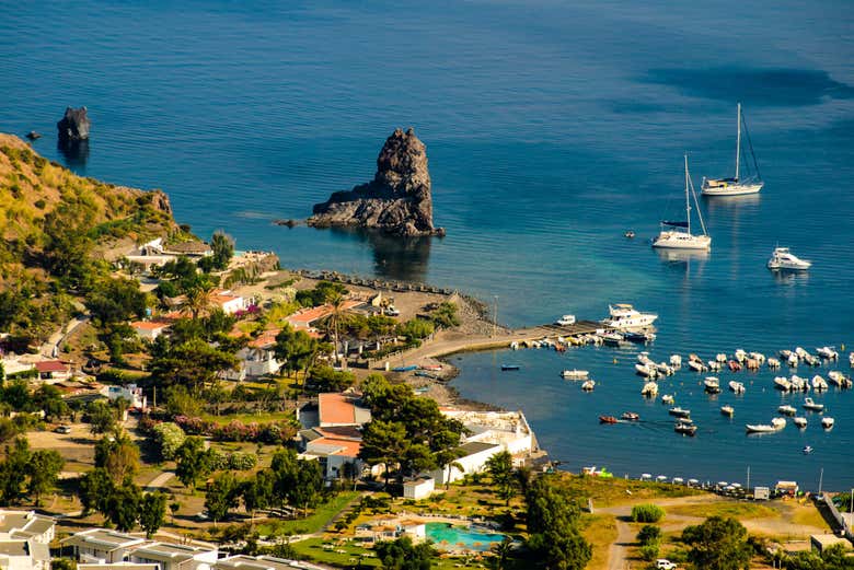Playas y bahías de Vulcano