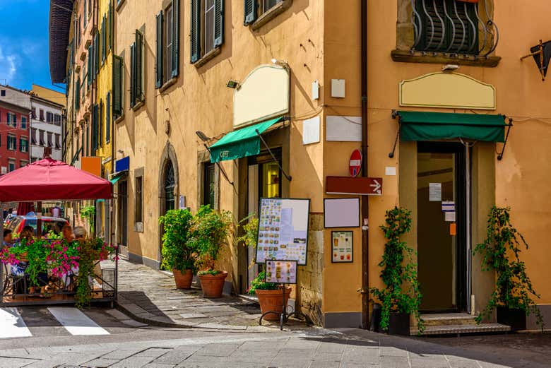 Paseando por las calles de Pisa