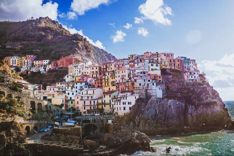 Cliffs in Manarola