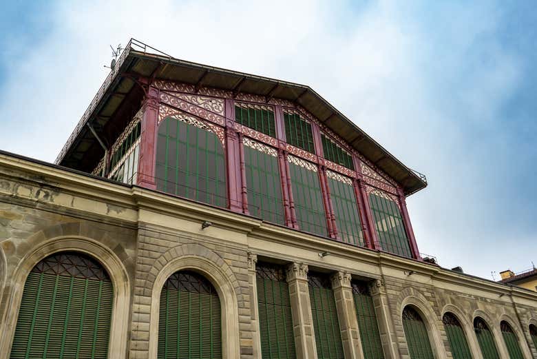 Facciata del Mercato Centrale di Firenze