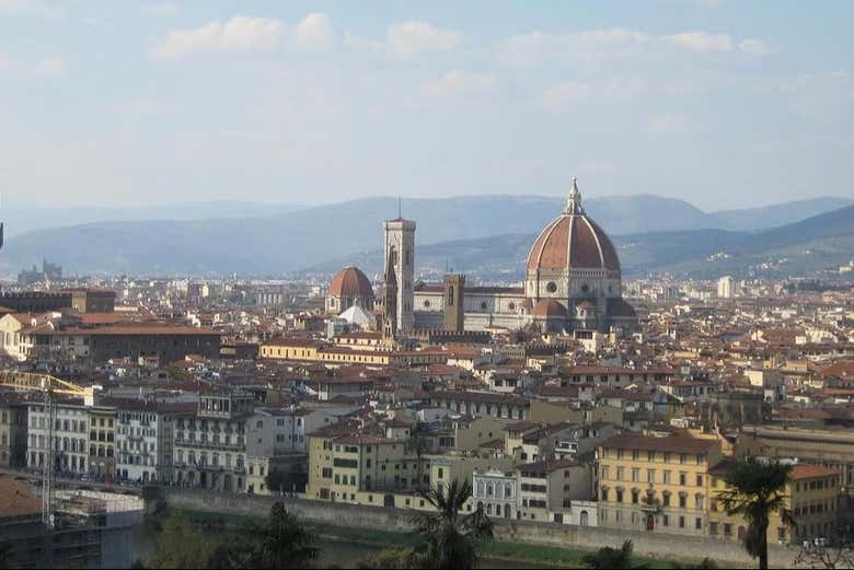Panoramic view of Florence