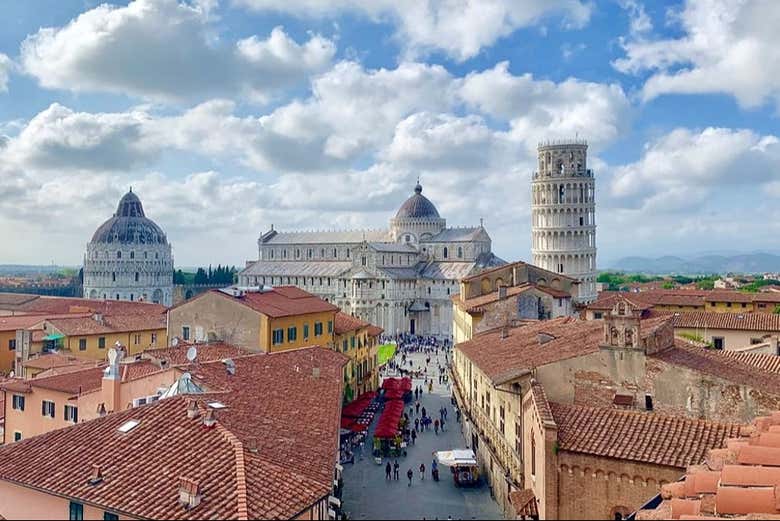 Panoramic views of Pisa