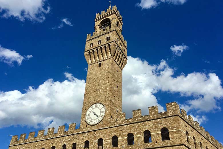La Torre di Palazzo Vecchio a Firenze