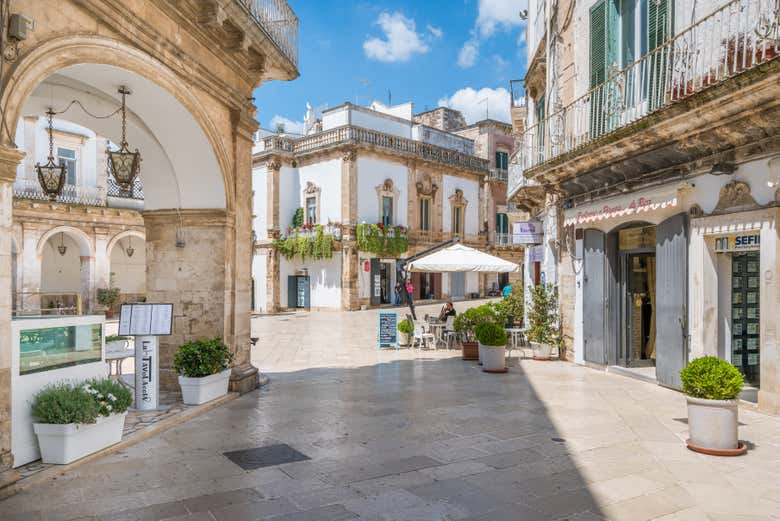 Les rues charmantes de Martina Franca