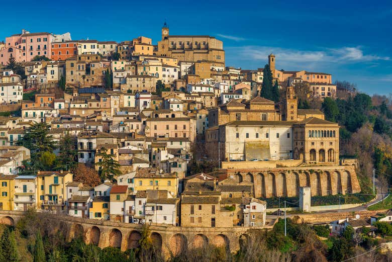 Vue sur Loreto Aprutino