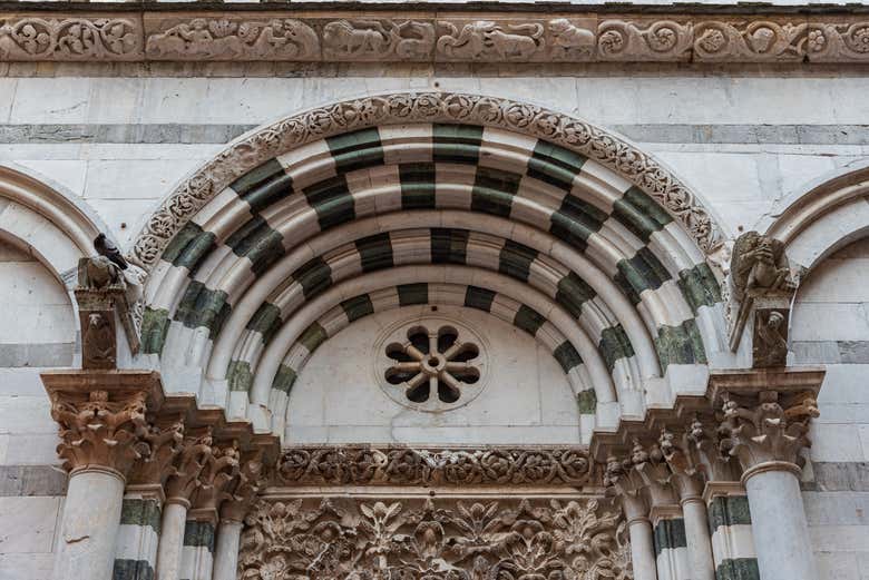 Fachada de la iglesia de San Cristoforo