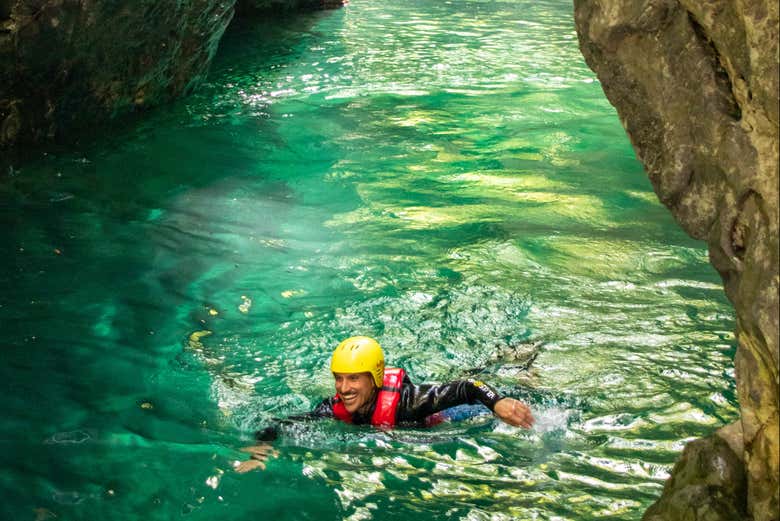 Enjoy canyoning