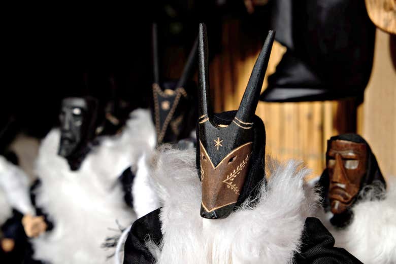 Maschere per il carnevale sardo