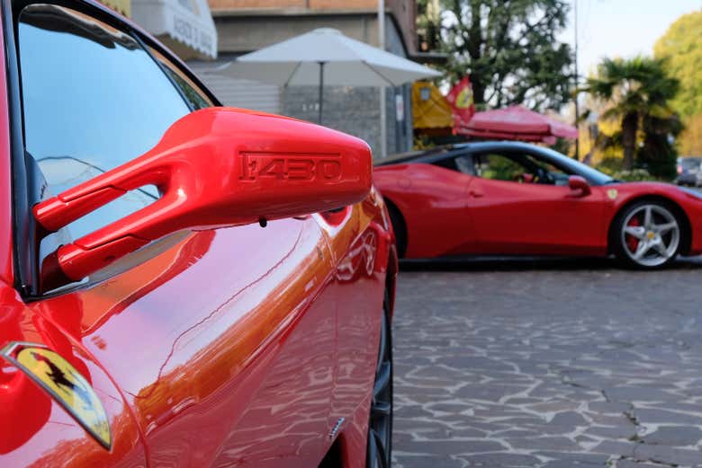 Exterior de uno de los Ferraris