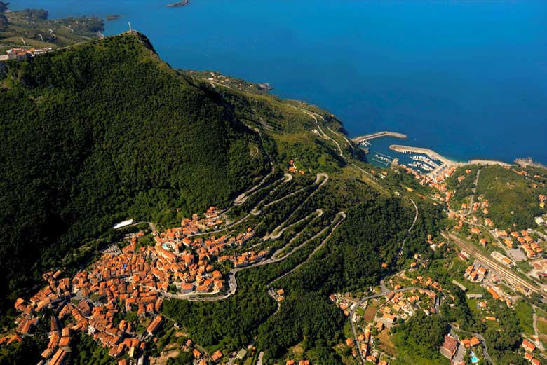 Maratea vista dall'alto