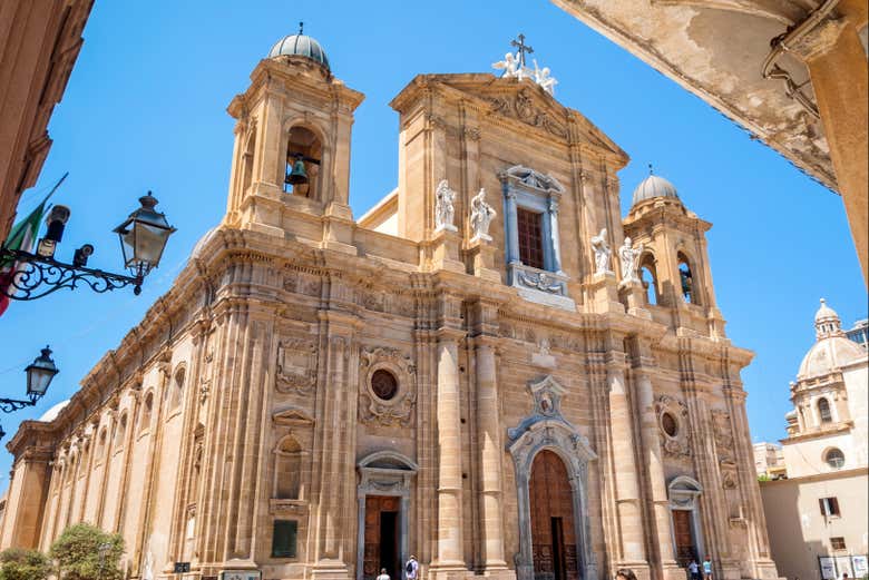 A igreja Madre di Marsala