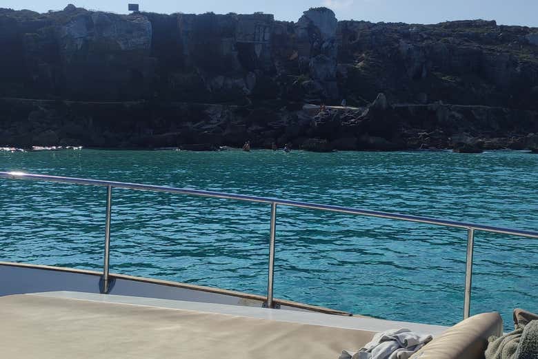 Vista dalla barca