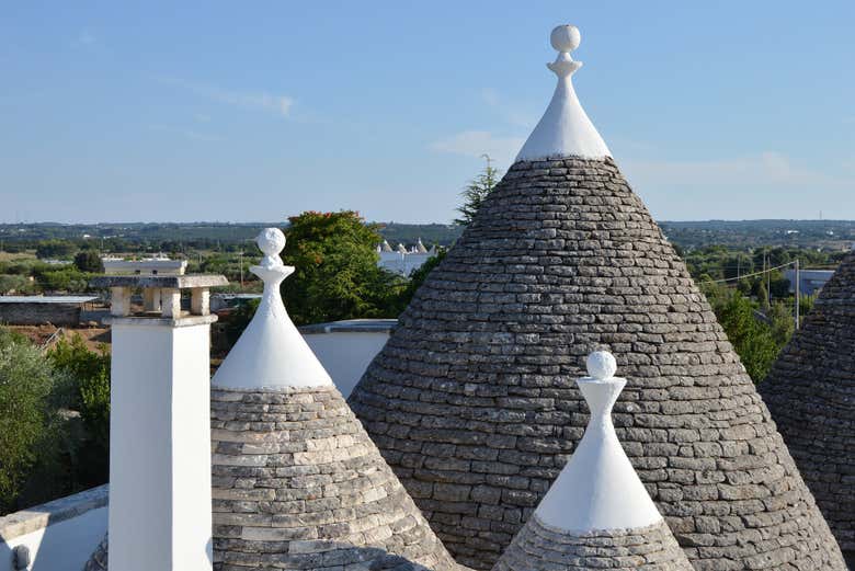 Les trullis, maisons typiques des Pouilles