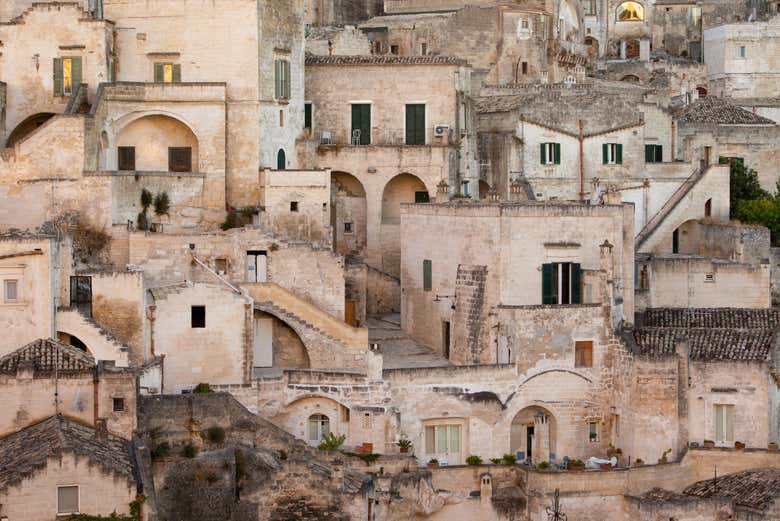 Casas típicas de Matera