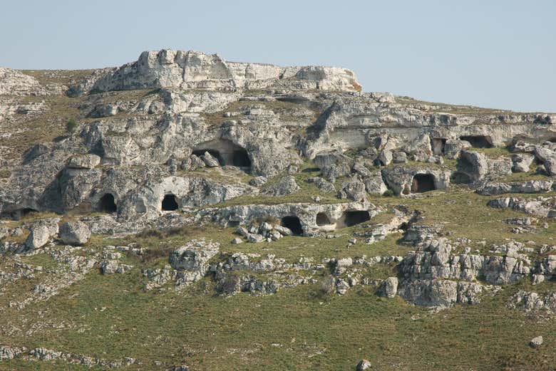 Visitando las cuevas rupestres