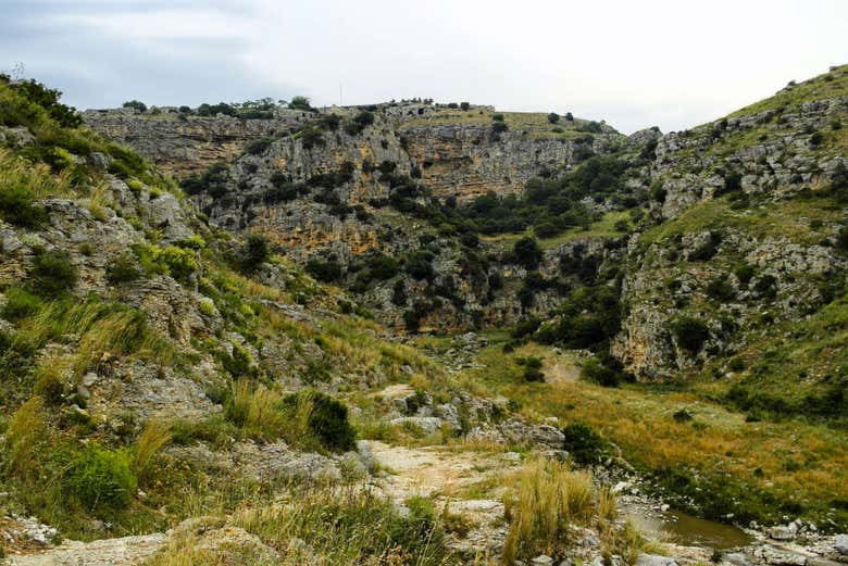 Parque de las Iglesias rupestres en Matera