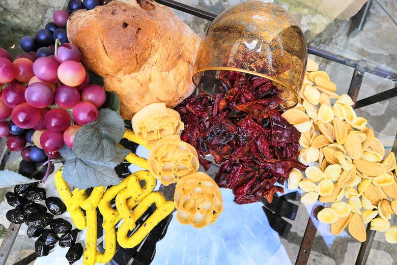 Degustação de produtos típicos