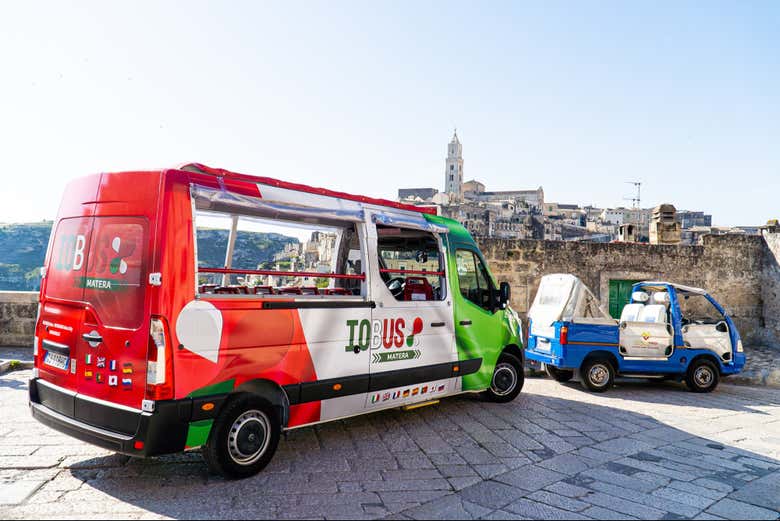 Ônibus do tour panorâmico