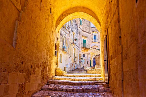 Visita guiada por los Sassi de Matera